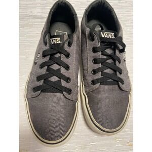 Men's. Vans Off‎ The Wall Gray Low Top Sneakers SZ 7 Grunge Streetwear